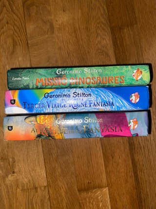 Geronimo Stilton lote 5€ (CATALÁ)