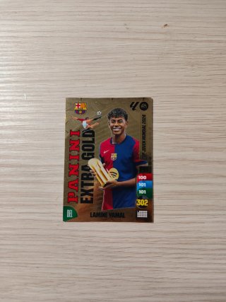 Carta Panini Extra Gold Lamine Yamal 2024