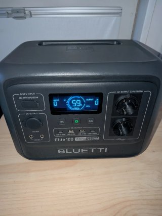 Estación de energía Bluetti Elite 100 V2 + bolso