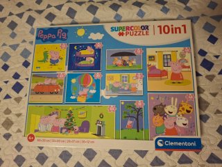 Set 10 Puzzles Peppa Pig Clementoni