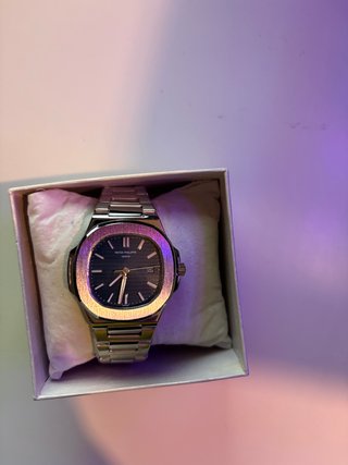 Reloj Plateado