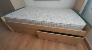 Cama nido con colchón