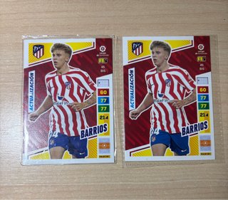 2 Cromos Rookie Pablo Barrios Panini