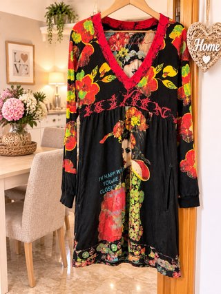Vestido Desigual Mujer Talla XL