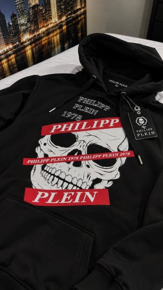 Sudadera Philipp Plein Negra