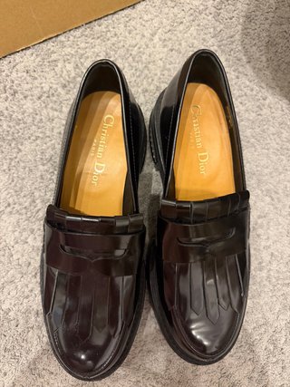 Mocasines Christian Dior Negros