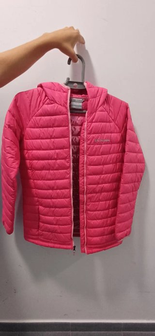 Abrigo Columbia Rosa para Niña