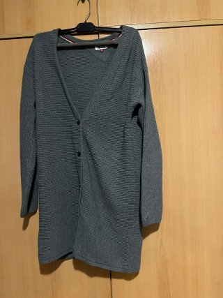 Cárdigan Tommy Hilfiger Gris Talla M