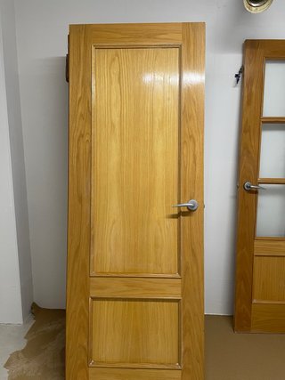 Puertas de madera de roble macizas