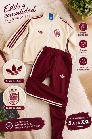 Chándal España Adidas 2 Estrellas