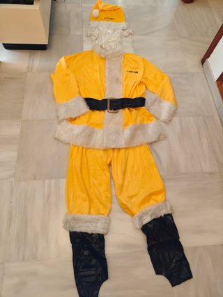Disfraz de Santa Claus Amarillo