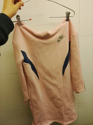 Vestido tipo sudadera Nike Air