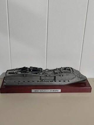 Maqueta Crucero MSC World Europa