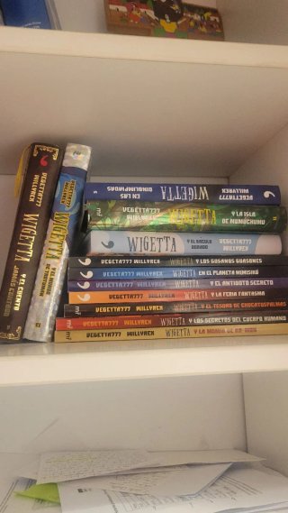 Lote de libros Wigetta