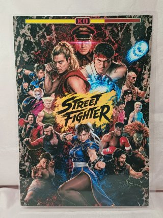 Póster Street Fighter 2026 Plastificado