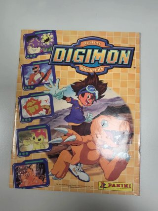 Álbum de cromos Digimon Panini (año 2000)