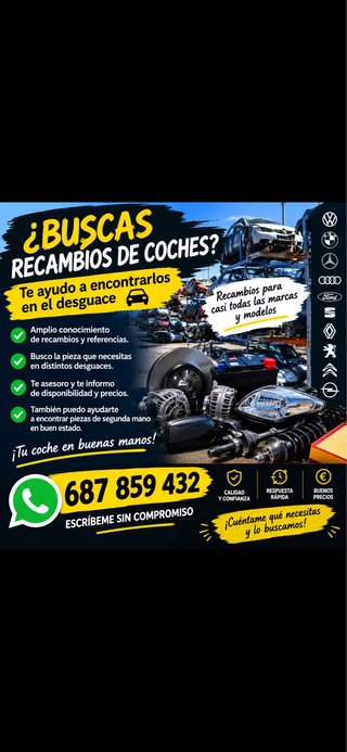 Servicio de Búsqueda de Recambios de Coche