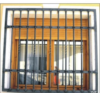 4 Rejas de Hierro para Ventana