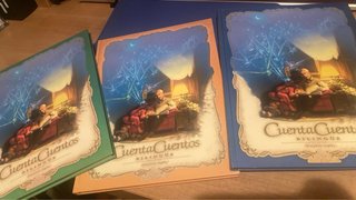 Colección de cuentos bilingües.