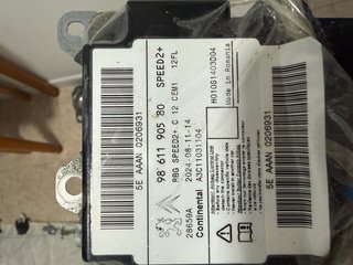 Centralita Airbag Peugeot 2008 (9861190580)