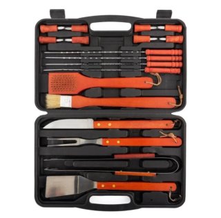 Set de Barbacoa 18 Piezas BBQ Master Tools