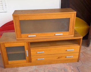 Mueble de Televisión de Madera