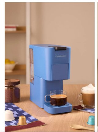 Cafetera Multicápsula Create Thera Studio Azul