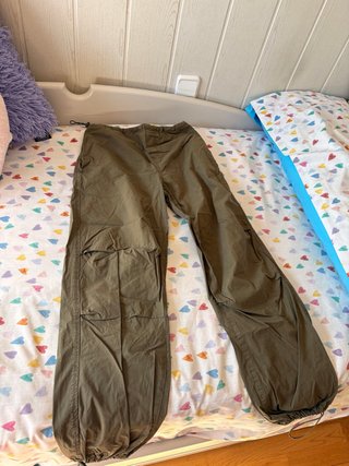 Pantalón Parachute Verde