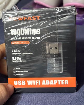Adaptador USB WiFi Newfast 1300Mbps