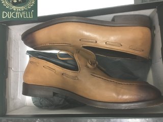 zapatos mocasin ducavelli piel uk talla 43-44