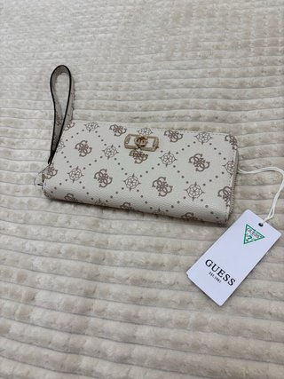 Monedero Guess Beige