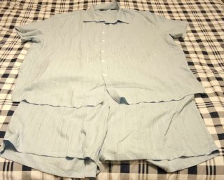 Conjunto Verano Camisa y Pantalón Corto hombre 6XL