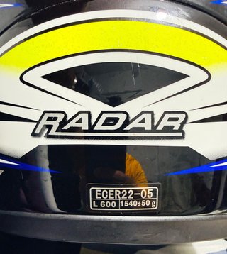Casco de Moto Radar Talla L