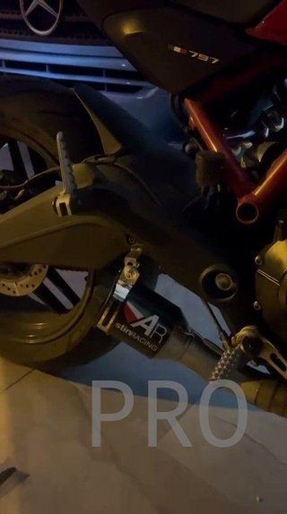Cola de escape Ducati Monster 797 Scrambler Icon
