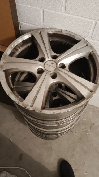 4 Llantas de Aluminio 17 Pulgadas