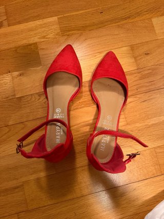 Zapatos rojos Marypaz Talla 39