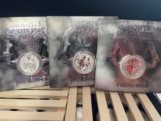 Trilogía caballeros del pasado 3 onzas