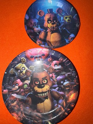 Set de Platos Five Nights at Freddy's