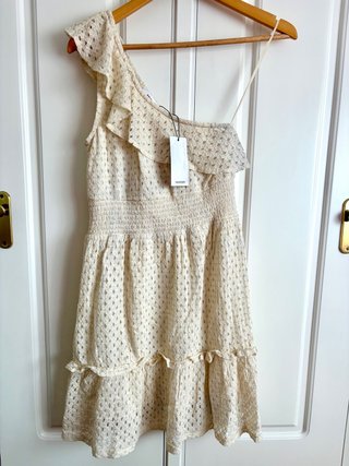 Vestido Asimétrico Mango con etiqueta