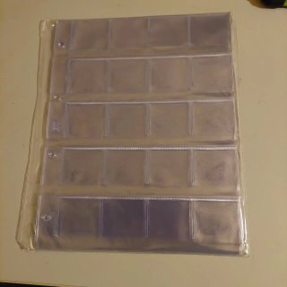 Hojas para Álbum de Monedas