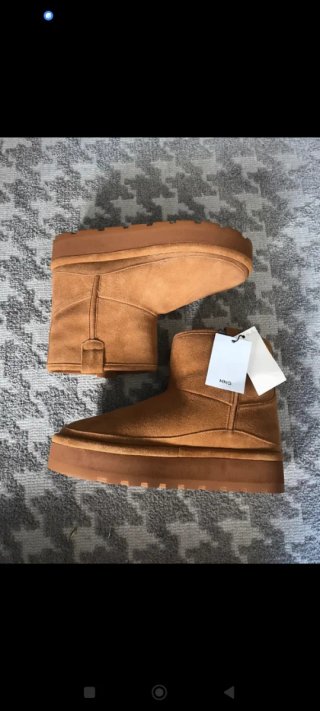 Botas de piel Mango