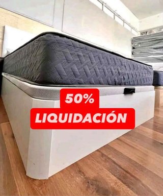 Colchón y canapé en liquidación