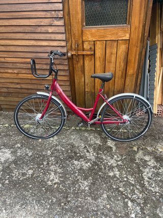 Bicicleta Urbana Roja
