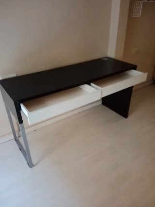 Escritorio de estudio bicolor