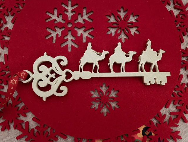 Llave de los Reyes Magos en 3D