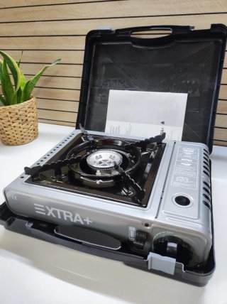Stufa da campeggio a gas portatile EXTRA+
