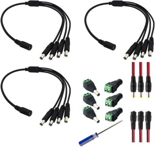 GTIWUNG 3 x 1 a 4 Cable del Divisor de la Energía