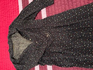 Vestido Estampado de Manga Larga Los dos por 5 €.