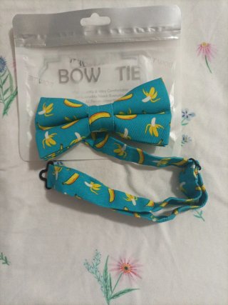 Pajarita BOW TIE Estampado Plátanos