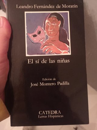 Libro de lectura El si de las niñas